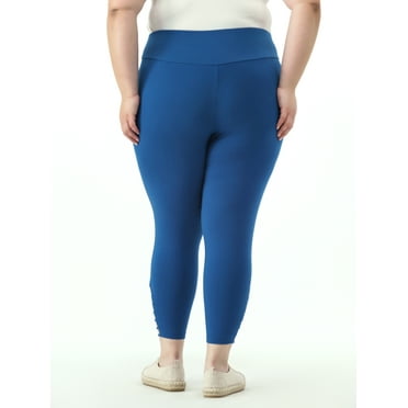 Terra & Sky Women's Plus Size Capri Legging, Sizes 0X-4X