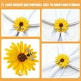 thumbnail image 4 of unbranded 4Ud De Servilleta Girasol Ligero Y Portátil Para De, 4 of 7