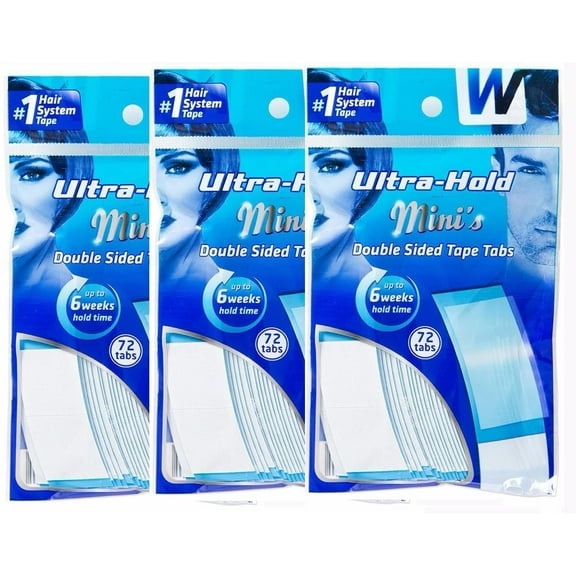 Walker Ultra Hold Double Sided Mini Tabs Lace wigs hair system Toupee 216 Tabs