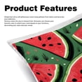 thumbnail image 2 of Watermelon Pillow Covers Sets - Decorative Pillows for Bed and Couch - Unique Patterns - Available in 16x16, 18x18, and 20x20 Inches - Set of 2 for Any Occasion, 2 of 6