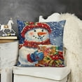 thumbnail image 3 of SHANXI Festive Christmas Decorative Pillowcase - Perfect Holiday Accent for Your Home Decor 20x20in, 3 of 6