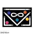 thumbnail image 4 of Rubber Football Training Mat Non Slip Foldable Mat Kids Adults Training Football Dribble Z1D4 Equipment Training, 4 of 8