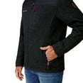 thumbnail image 6 of Free Country Men's Frore Sweater Knit Fleece Jacket Black S, 6 of 6