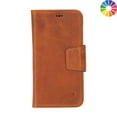 thumbnail image 1 of Custom Burkley Single Fold Wallet For Iphone 16 Pro, Golden Brown,iPhone 15 Pro, 1 of 3