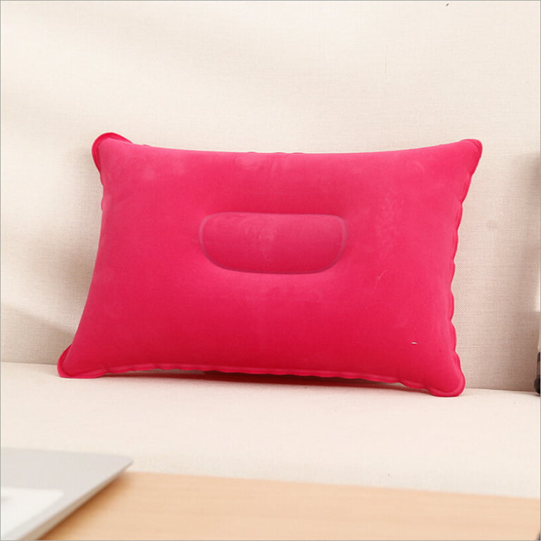 Inflatable Lumbar Pillow for Airplane Travel Lumbar Support Pillow
