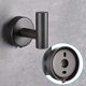 thumbnail image 3 of Aquaterior 5-Piece Bathroom Hardware Set Wall Mount 15" Towel Bar Toilet Paper Holder Hook Dark Grey, 3 of 10