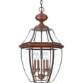 thumbnail image 1 of Quoizel Newbury Extra Large Hanging Lantern in Aged Copper, 1 of 1