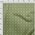 thumbnail image 3 of oneOone Cotton Jersey Light Green Fabric Asian Traditional Block Craft Projects Decor Fabric Printed By The Yard 58 Inch Wide, 3 of 4