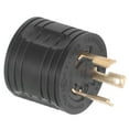 thumbnail image 2 of TT to RV Plug Industrial , 30A 125V Plug Converter Industrial Conversion Plug Generator Adapter Converter Plug Brass Contacts US Standard 125V 30A, 2 of 9