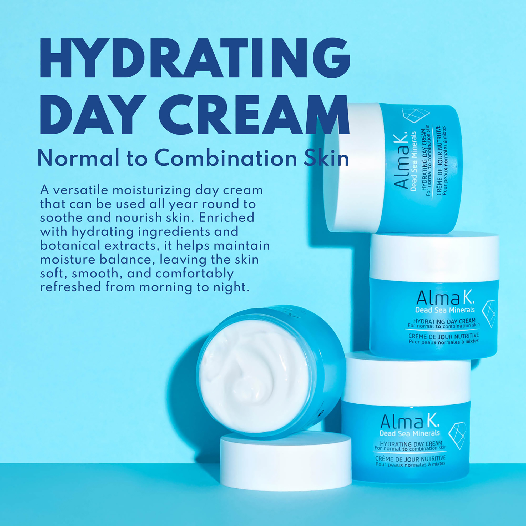 Alma K Hydrating Day Cream - Normal To Combination Skin, 1.7 oz
