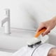 thumbnail image 4 of Lunxisen 2 Pcs Laundry Brush Shoe Brush Shoe Cleaning Brush Scrub Brush for Stains,Household Cleaning Clothes Shoes Scrubbing,Household Cleaning Brushes Bathroom Ergonomics Grip, 4 of 7
