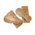 thumbnail image 2 of Accesorios para ejercitadores de pies de Pilates, 1 par, premium, fáciles de usar, portátiles, profesionales, de madera, equipo de entrenamiento para, 2 of 9