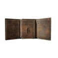 thumbnail image 3 of Shanley Irish Coat of Arms Rustic Leather Wallet, 3 of 3