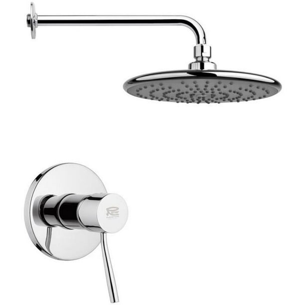 Nameeks Ss1233 Remer 2.5 GPM Single Function Rain Shower Head Chrome