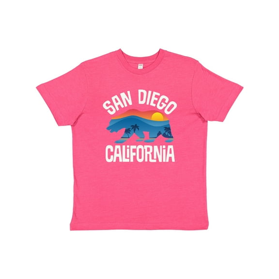 Inktastic San Diego California Bear Sunset Youth T-Shirt
