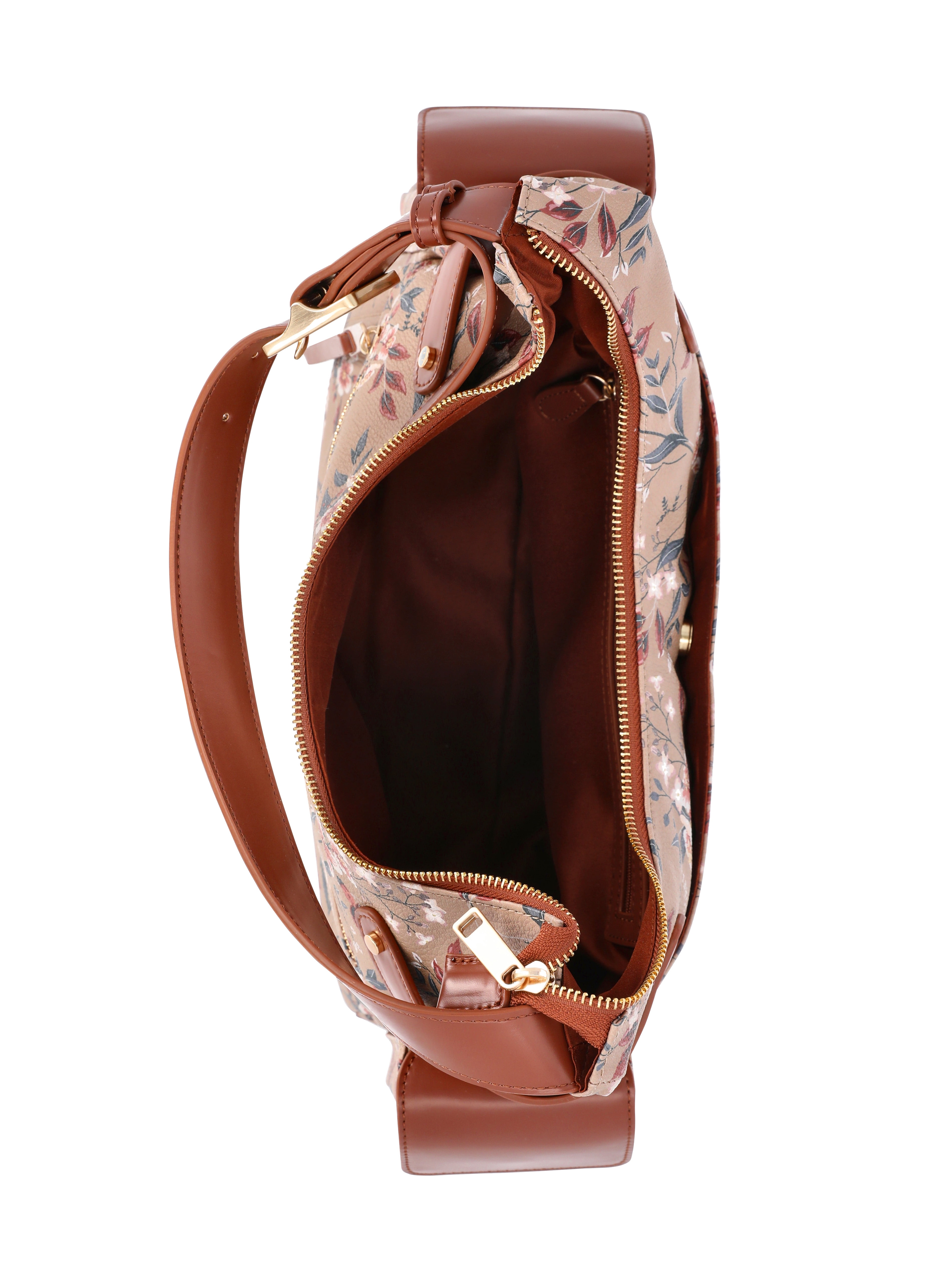 Fiorelli Women's Izzie Shoulder Bag, Brown Floral