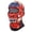 A - 16.9×9.84Inch, variant on Full Cover Printed Sports Face Mask Breathable Stretch Polyester Neck Gaiter for Motorcycle Cycling Outdoor Windproof Protection