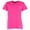 Safety Pink, variant on Gildan Women Cotton Crew Neck T Shirt