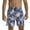 B-Blue, variant on Wyobmus Mens Lightweight Hawaiian Short Plus Size Casual Drawstring Surfing Short Summer Beach Shorts B-Blue
