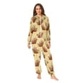 thumbnail image 4 of joogoo Daisy Brown Capybara Unisex Adults Onesies Pajamas Jumpsuits L, 4 of 7