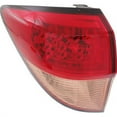thumbnail image 4 of Tail Light Clear Lens Driver Side Outer For 2016-2018 Honda HR-V, 4 of 8
