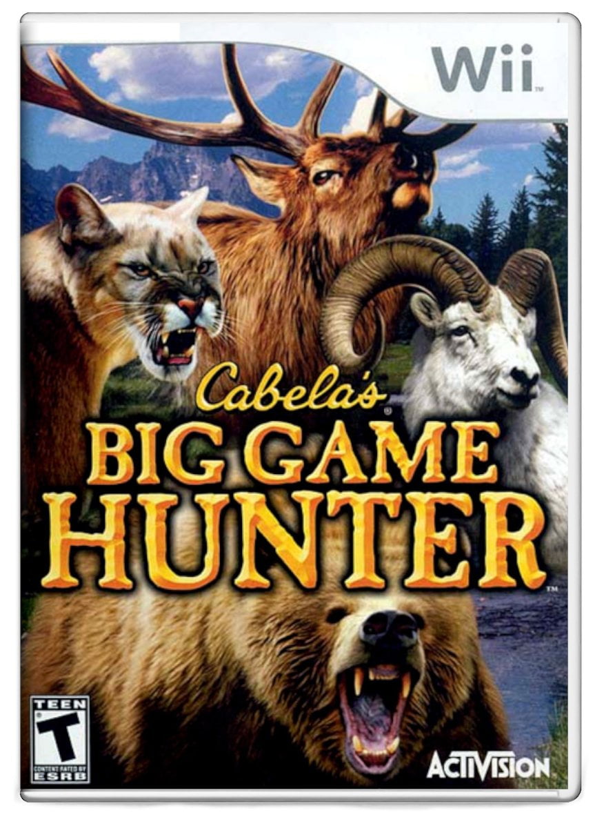 Restored Cabela's Big Game Hunter - Nintendo Wii (Used) - Walmart.com