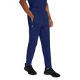 thumbnail image 3 of Healing Hands Purple Label Dante Men's Scrub Jogger Pants with 4 Pockets Navy L, 3 of 6