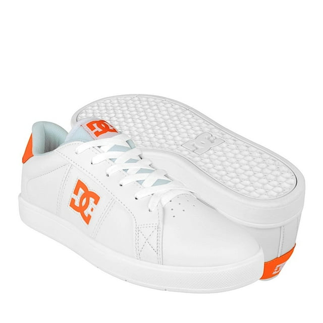 TENIS CABALLERO DC SHOES ADYS100696WOR SIMIPIEL BCO DC Shoes ADYS100696WOR
