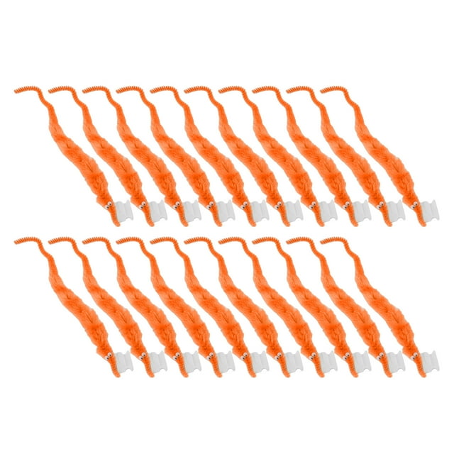 Juguetes de gusano, 20 piezas de gusano peludo, gusano peludo, gusano para fiesta, construcción resistente