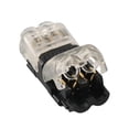 thumbnail image 3 of Riwesomey Conectores de cable de 30 piezas, terminales transparentes, tira LED tipo T, conexión automotriz, cableado eléctrico, Audio para coche Vehículos, repuestos y accesorios Mis Riwesomey VI002443-00, 3 of 6