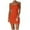 Orange, variant on Wdgfv Women's Mini Bodycon Dress 2026 Spring Summer Going Out Short Backless Party Club Dresses Y2k Clothes Orange XS