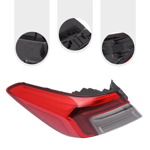 Left Driver Side Rear Lamp LED Tail Light For 2022 Honda Civic Sedan 33550T20A01