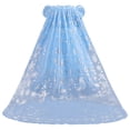 thumbnail image 4 of Robe de Princesse de Glace pour Fille Déguisement Neige Fête Halloween Robe de Bal, 4 of 6