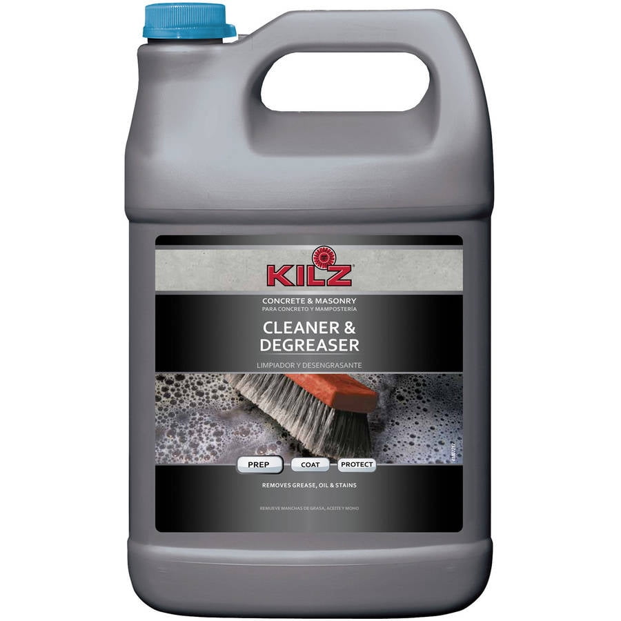 KILZ Concrete & Masonry Cleaner & Degreaser, 1 Gallon Walmart