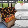 thumbnail image 6 of XYZCANDO Maple Leaf RV Dinette Cushions RV Decor Washable Furniture Covers Fall Thanksgiving for Sofa and Loveseat Comfortable Cushion Covers for Couches and Sofas Stretchable Slipcovers, 6 of 7