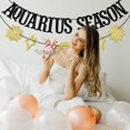 thumbnail image 4 of Banner decorativo para fiesta de la temporada de Acuario TWO MUCH FUN, 4 of 8