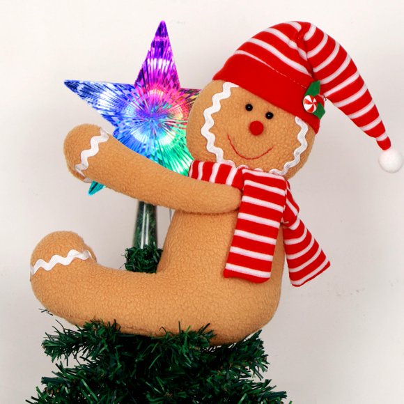Decoración para árbol de Navidad Hongsome Gingerbread