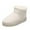 Beige, variant on Lovzfmll Winter Boots for Women, Plus Size Snow Boots Faux Fur Lined Suede, Slip Resistant Flat Heel Round Toe Booties Warm Casual Beige Boots