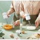 thumbnail image 2 of Two-in-one white egg beater + mixing cup + stainless steel handheld electric egg beater household small whisk, 2 of 4