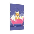 thumbnail image 2 of Kll Dog Washes In A Pink Bath Wall Plate,Gloss Finish,Standard Size 1 - 5" X 3", Polycarbonate Thermoplastic,Electric Receptacle Plug Covers, 2 of 8