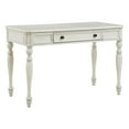 thumbnail image 1 of Country Meadows 48" Engineered Wood Desk Antique White, 1 of 11