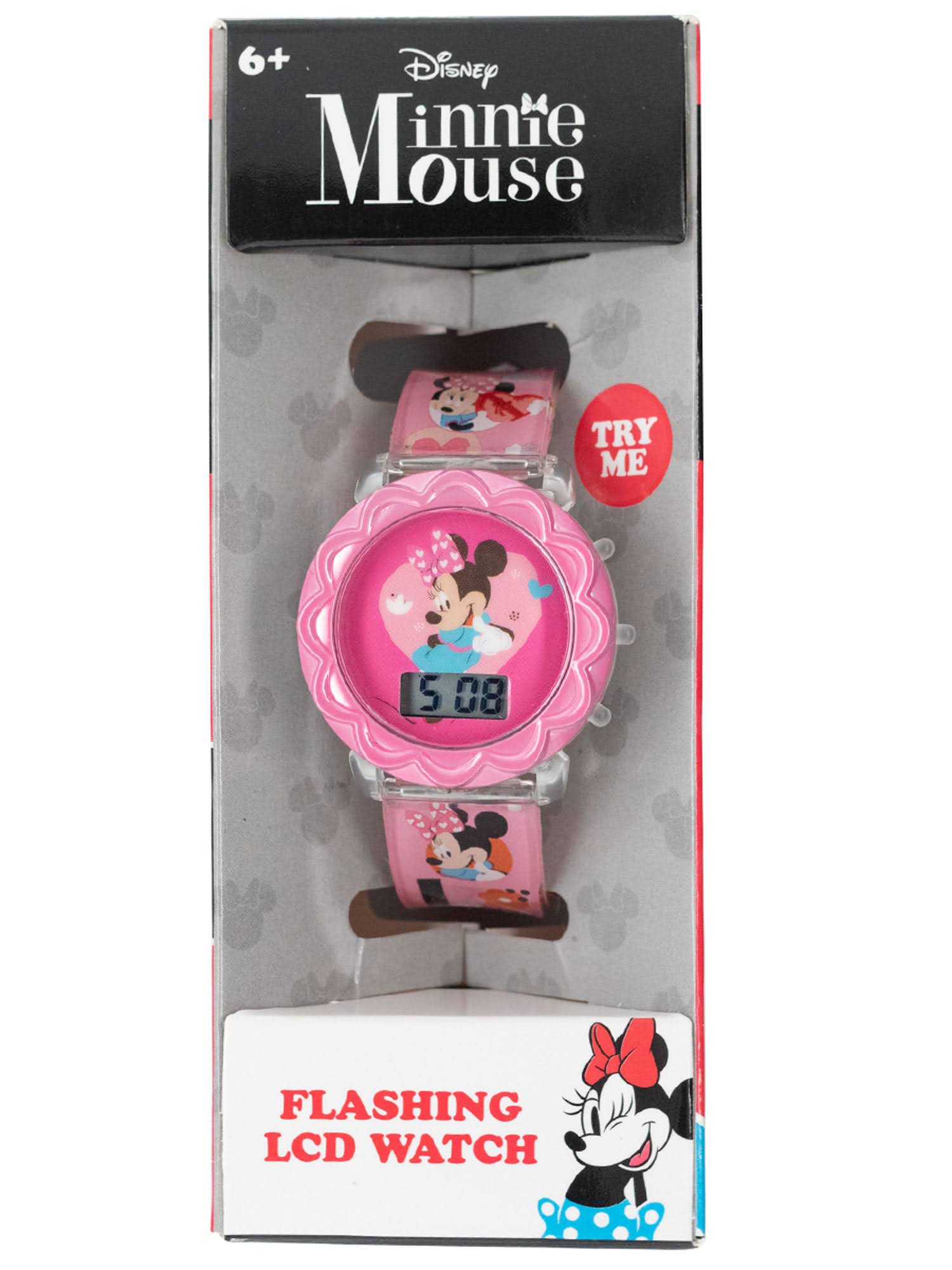 Disney Minnie Mouse Interchangeable Strap Watch - Black, Blue, White, Red, Pink Minnie Mouse Watch w/ 5 Interchangeable | Mercari main image 4