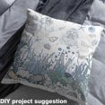 thumbnail image 2 of Castle Fairy Princess Mermaid Fabric by the Yard 2 Yards for Kids,Ocean Theme Room Decor Fabric by the Yard,Marine Animal Sewing Fabric,Microfiber Bedroom Decor, 2 of 6
