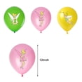 thumbnail image 2 of Juego de globos XUQIANG temática de campana Tinker látex rosa amarillo verde 12 pulgadas 30pcs, 2 of 5