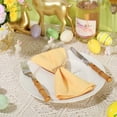 thumbnail image 3 of 12 Pcs Easter Cloth Napkins 18.5 x 18.5 Inch Dinner Napkins Solid Plaid Easter and Spring Fabric Reusable Cotton Kitchen Towels for Holiday(Classic), 3 of 7
