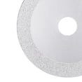 thumbnail image 4 of Ruedas de corte de diamante Uxcell de 4.5 pulgadas Disco de molienda para piedra, cerámica, vidrio 46 granos tono plateado, 4 of 5