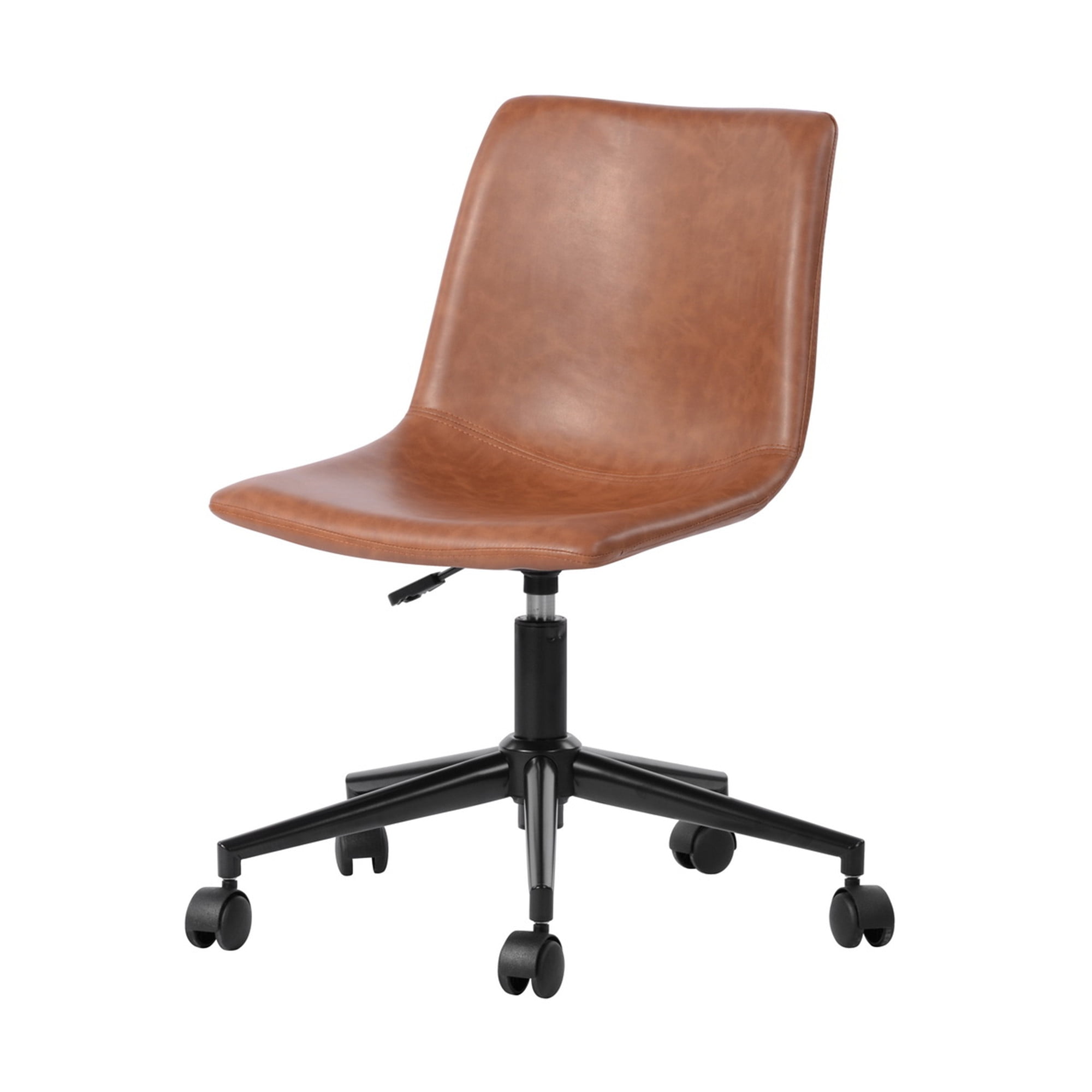 Furniture R Task Chair Home Study Room Brown Secretary Office Chair