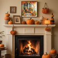 thumbnail image 3 of Autumn Chair Diamond Art Painting Kits for Adults, Fall Couryard Diamond Painting Kits for Beginners, 5D Full Drill Diamond Dots, Gem Art Kit for Adults Wall Decor 14x14 Inch, 3 of 5