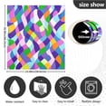 thumbnail image 5 of Yayeee Magnetic Dishwasher Cover for The Front Decoration Home Kitchen Machine Sticker Protector, Green Wavy Plaid, 5 of 6