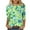 Multicolor Plus Size Blouse for Women_w, variant on CYMMPU Tunic Tops 3/4 Sleeve Blouses for Women Dressy Casual Spring Tops Loose Fit Round Neck Flower Printed Summer Trendy Shirts Lightweight Basic Tees Multicolor S
